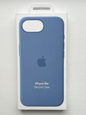Usado, Capa de silicone Apple para iPhone 16e - Azul inverno comprar usado  Enviando para Brazil