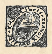 Riginal grafik exlibris gebraucht kaufen  Leipzig