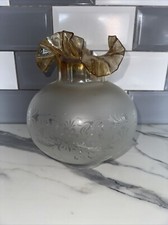 Vtg satin glass for sale  WIGAN