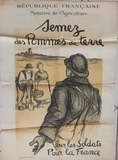 Affiche semez pommes d'occasion  Nantes-