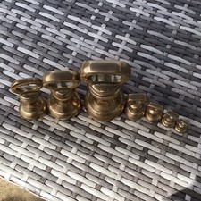 Old brass weights for sale  BURNTWOOD