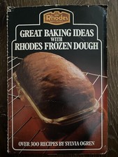 Vintage Rhodes Frozen Dough Baking Minnesota Cookbook Recipes Cook Book Cooking, usado comprar usado  Enviando para Brazil
