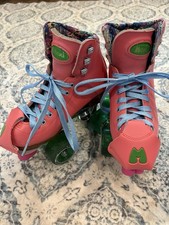 Usado, Patins Moxi Beach Bunny melancia tamanho 2 com biqueira comprar usado  Enviando para Brazil