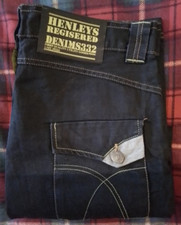 Henleys jeans. black. for sale  WIRRAL