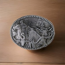 Cowboy longhorn belt for sale  LOUTH