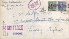 Prexies registrados de Nova York a Londres, Inglaterra, 1939 (21063) comprar usado  Enviando para Brazil
