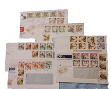 Lotto francobolli serie usato  Italia