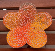 Tablett serviertablett blume gebraucht kaufen  Hamburg