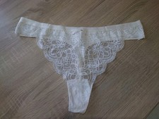 White lacey thong for sale  ROTHERHAM