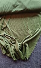 Tecido de pelúcia vintage folha pesada verde algodão veludo/veludo por M comprar usado  Enviando para Brazil