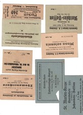 18839 alte eintrittskarten gebraucht kaufen  Mühlhausen/Thüringen