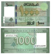 2016 lebanon 1000 d'occasion  Expédié en Belgium