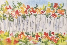 Fence flowers original for sale  Milford