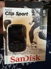 Rádio FM SanDisk Clip Sport Plus MP3 player vestível (8 GB) até 2000 músicas comprar usado  Enviando para Brazil