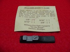 Williams shorty ramp for sale  Archbold
