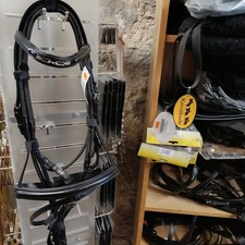 Trense leder schwarz gebraucht kaufen  Wilthen
