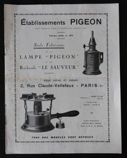 1919 catalogue lampe d'occasion  Nantes-