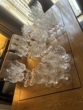 Crystal glassware job for sale  SLOUGH