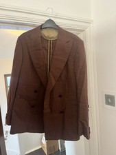Corneliani cotton brown for sale  CROYDON