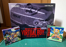 Usado, Console Virtual Boy Mosaic VB *COMPLETO /w manual raro e 2 jogos - ÓTIMA CAIXA* comprar usado  Enviando para Brazil