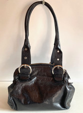 Hobbs black leather for sale  LETCHWORTH GARDEN CITY