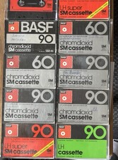 Basf chromdioxid cassetten gebraucht kaufen  Bann, Hauptstuhl, Horbach