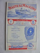 Nautical magazine feb for sale  HYTHE