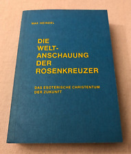 Weltanschauung rosenkreuzer ma gebraucht kaufen  Seevetal