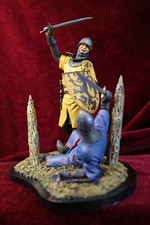 Painted diorama knights for sale  RADSTOCK