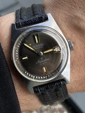 DUWARD Aquastar Grand Air 34mm | Automatyczny 1701 | Zegarek nurkowy Skin| Vintage lata 60. na sprzedaż  PL