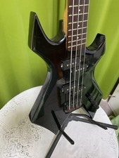 Usado, Baixo elétrico Samick Warlock preto com estojo Sot comprar usado  Enviando para Brazil
