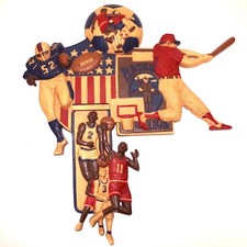 Vintage homco sports for sale  Roseland
