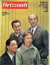 Orizzonti 1963 quartetto usato  Italia