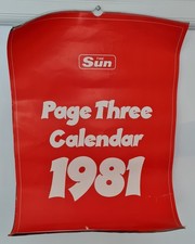 Sun page calendar for sale  SHEERNESS