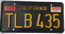 Kennzeichen california tlb gebraucht kaufen  Bamberg