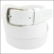 Cintura pelle bianco usato  Salerno