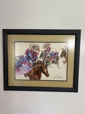 Framed matted signed for sale  Lehigh Acres