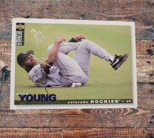1995 (ROCKIES) Collector's Choice Silver Signature #446 Eric Young comprar usado  Enviando para Brazil