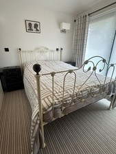 Victorian brass double for sale  RUSHDEN