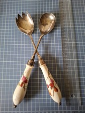 Vintage salatbesteck alt gebraucht kaufen  Wehretal