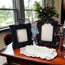 Ornate black picture for sale  Forked River