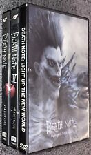 Death Note/Death Note II: The Last Name/Death Note Light Up The New World 3 DVD￼ comprar usado  Enviando para Brazil