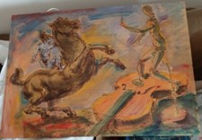 Quadro composizione con usato  Perugia