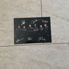Rammstein autogrammkarte druck gebraucht kaufen  Berlin