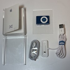 Apple iPod Shuffle 1 GB Metal (2ª Geração) Azul - Inclui Todos os Acessórios comprar usado  Enviando para Brazil