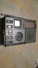 Mini despertador de viagem fusos horários mundiais rádio portátil AM/FM/SW comprar usado  Enviando para Brazil