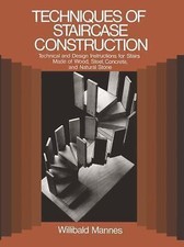 Techniques of Staircase Construction: Technical and Design Instructions for... comprar usado  Enviando para Brazil
