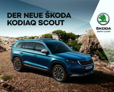 Skoda Kodiaq Scout 04 / 2018 catalogue brochure German na sprzedaż  PL