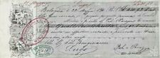 Antica cambiale 1894 usato  Carrara