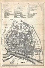 Stampa antica pavia usato  Lecco